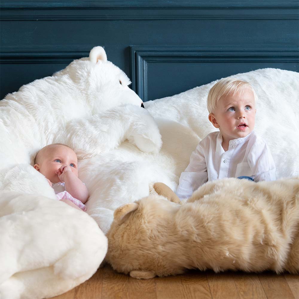 Ma peluche Ours Lucien - La Pelucherie  La Pelucherie  myplayground