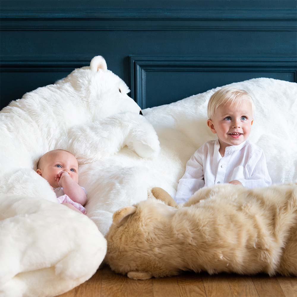 Ma peluche Ours Lucien - La Pelucherie  La Pelucherie  myplayground