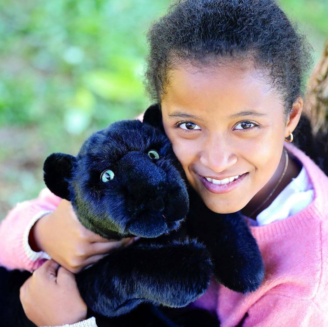 Ma peluche Panthère Zélie - La Pelucherie  La Pelucherie Ma peluche Panthère Zélie - La Pelucherie myplayground