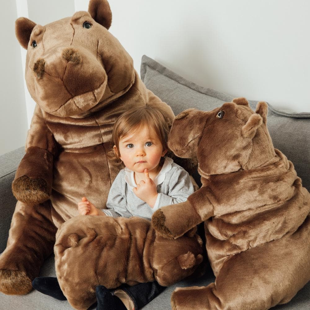 Ma peluche Hippopotame Edgar - La Pelucherie  La Pelucherie  myplayground