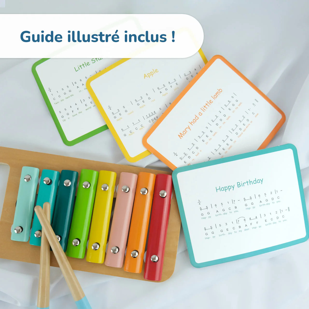 BusyKids - Coffret de Jeu Musical Montessori - 18 à 24 mois  BusyKids BusyKids - Coffret de Jeu Musical Montessori - 18 à 24 mois myplayground
