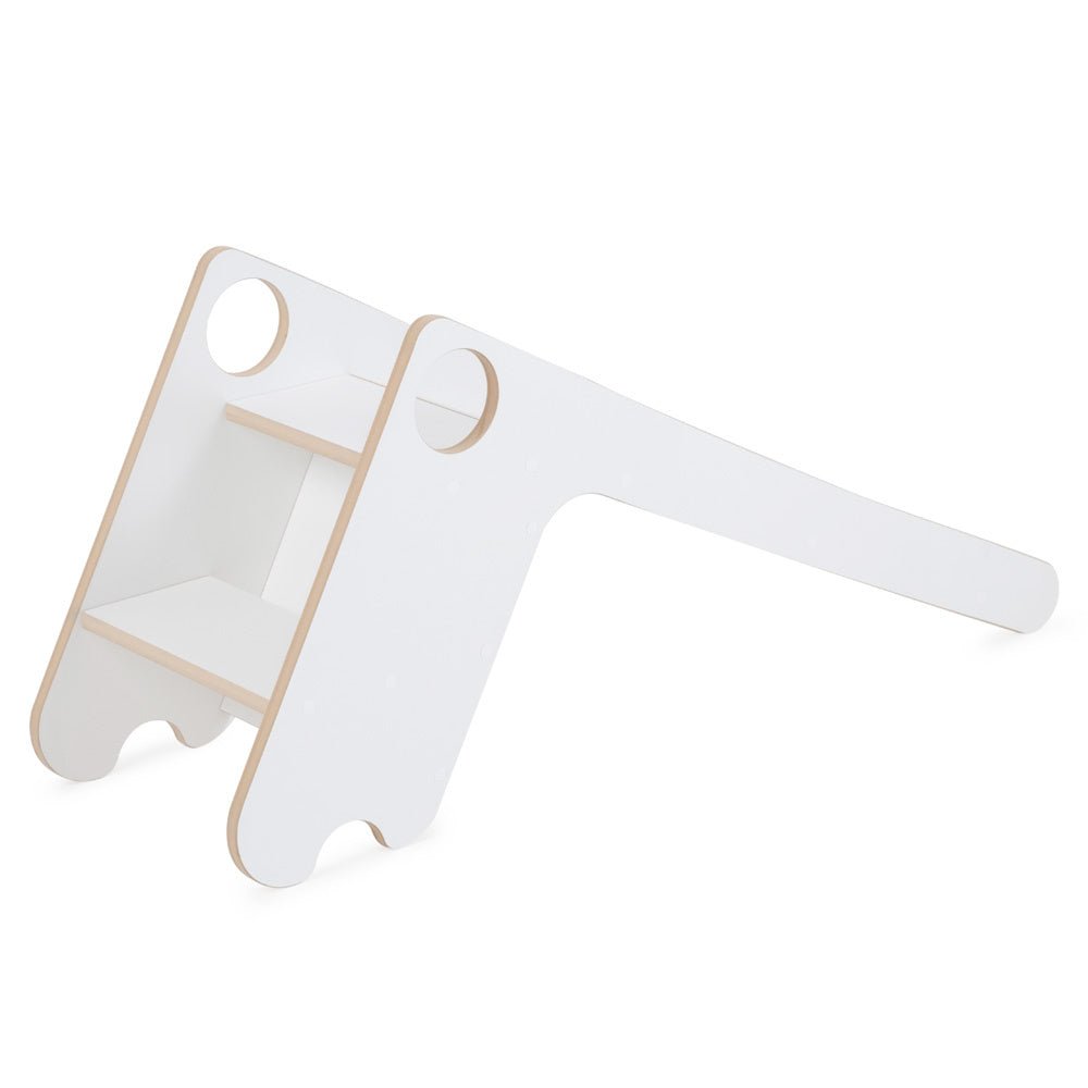 Toboggan pour enfants – Bois blanc – PLUSH NEST - myplayground