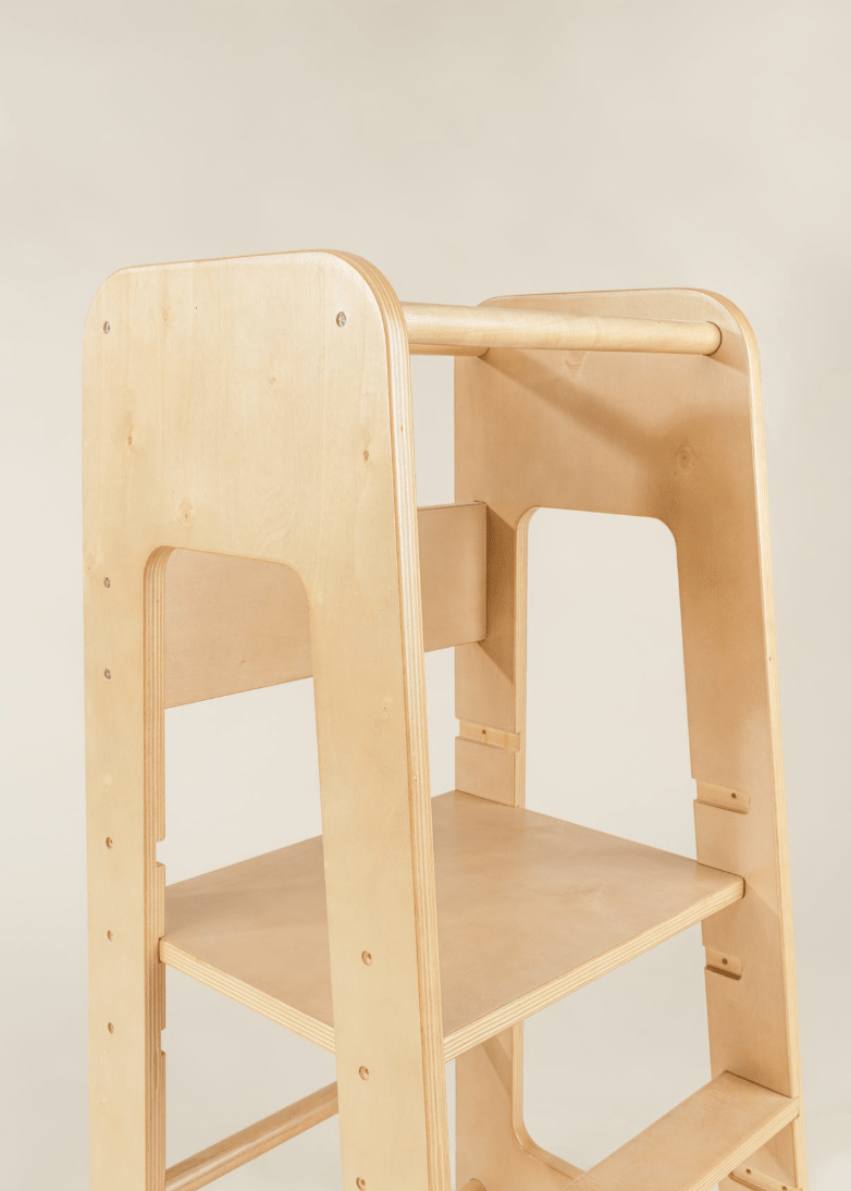 Nouvelle tour éducative en bois naturel - Coco Village - myplayground