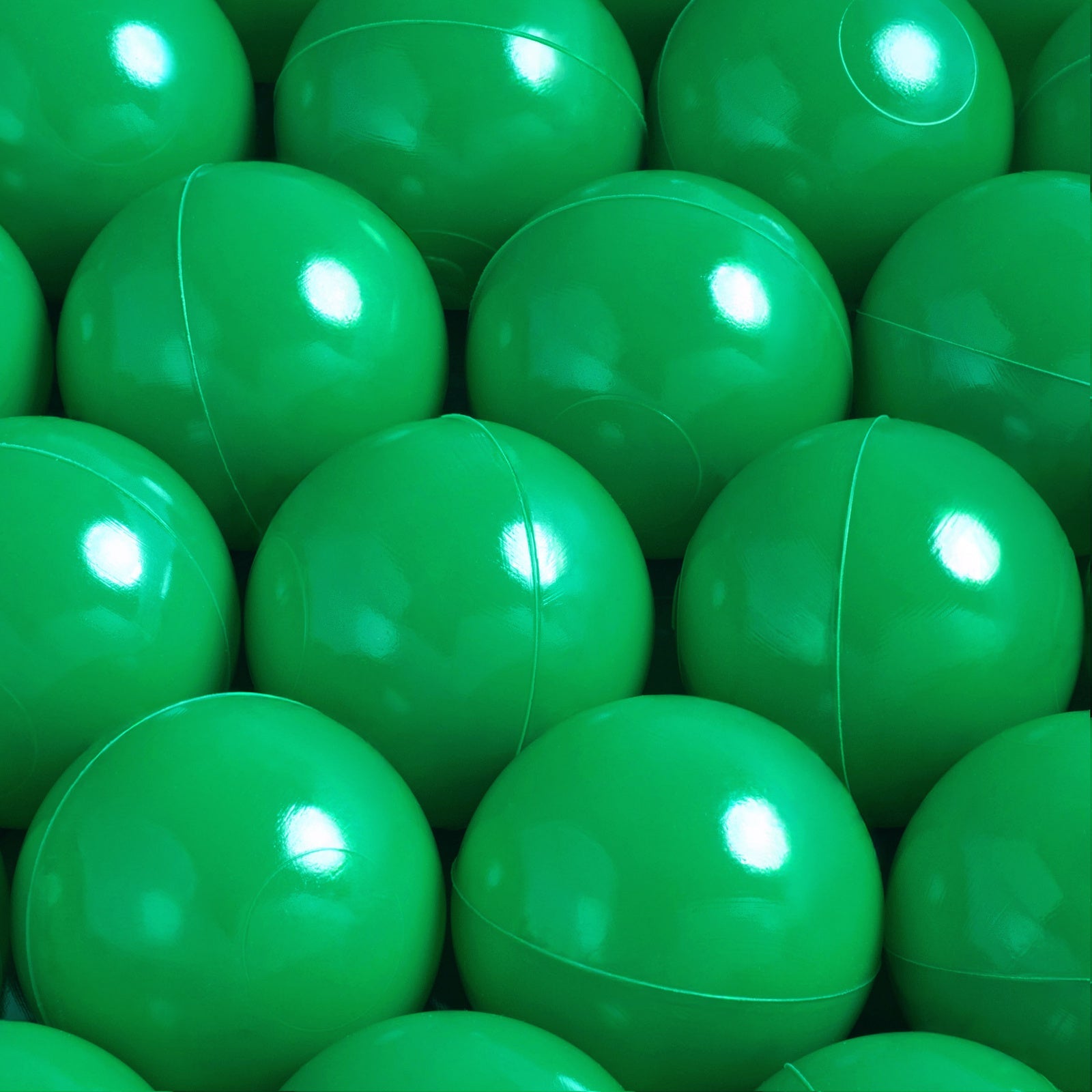 Boule de piscine à balles - 6 cm, verte - Plush Nest - Misioo - myplayground