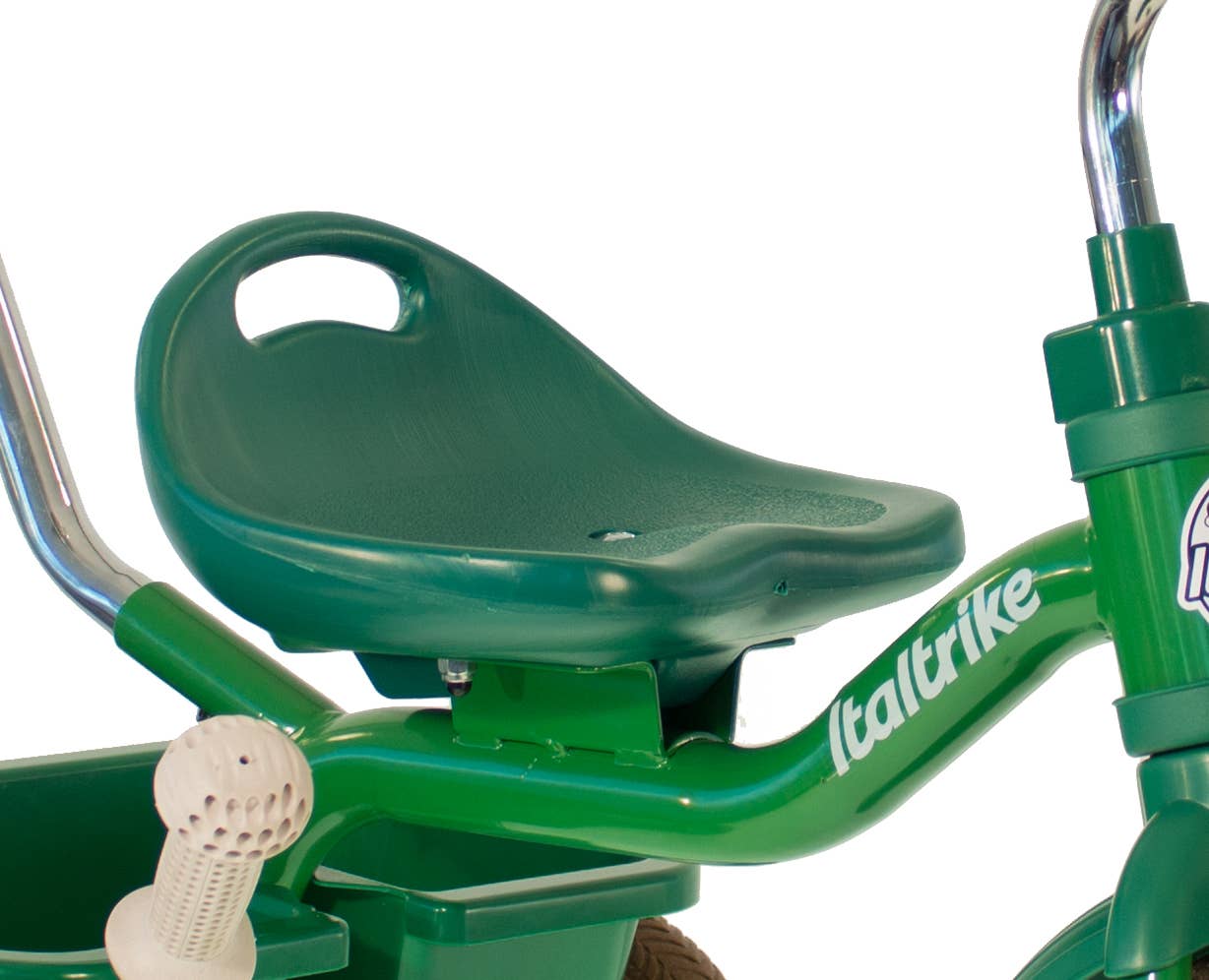 Tricycle Passenger Primavera Vert - Italtrike - Jeu de motricité pour enfant (2 à 5 ans) - myplayground