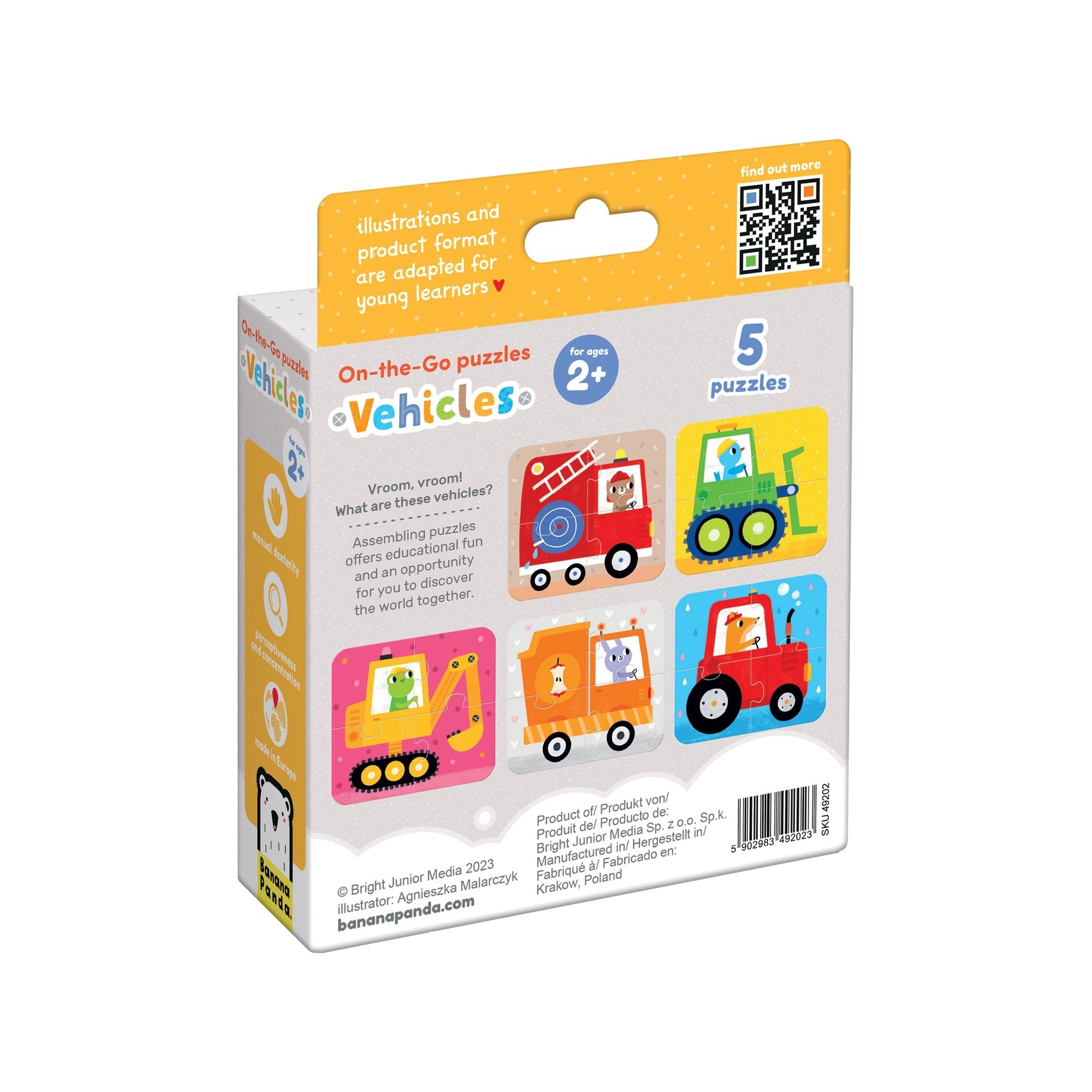 Puzzle de Voyage Véhicules - Banana Panda - myplayground