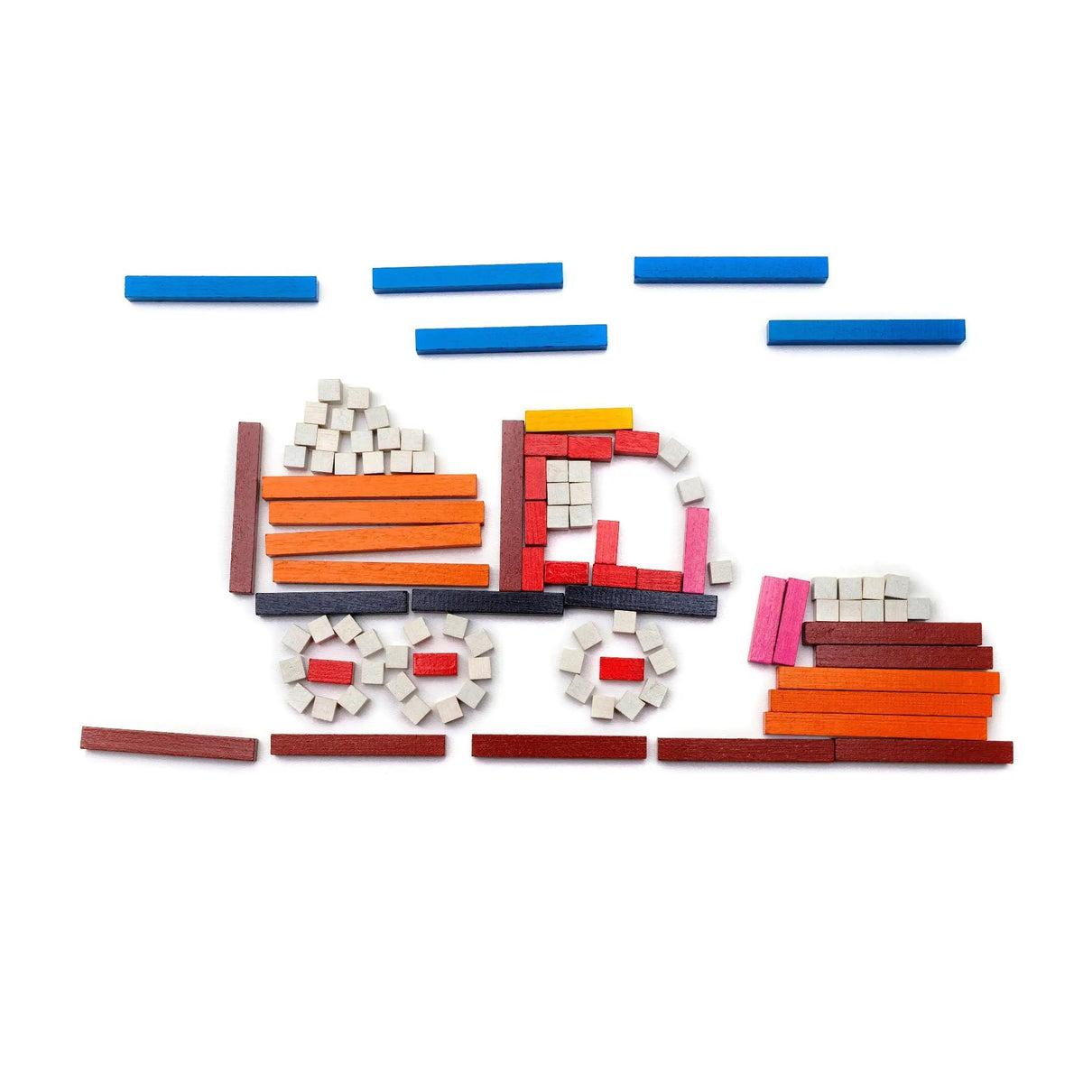 125 Réglettes Cuisenaire – Les nombres en couleur by SARBAKANE