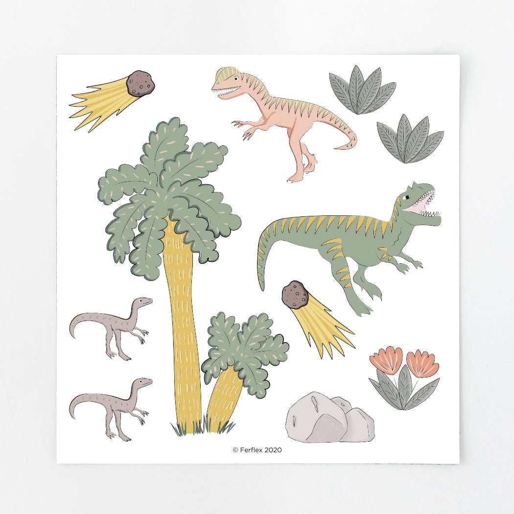 Jeu de magnets - dinosaures - myplayground
