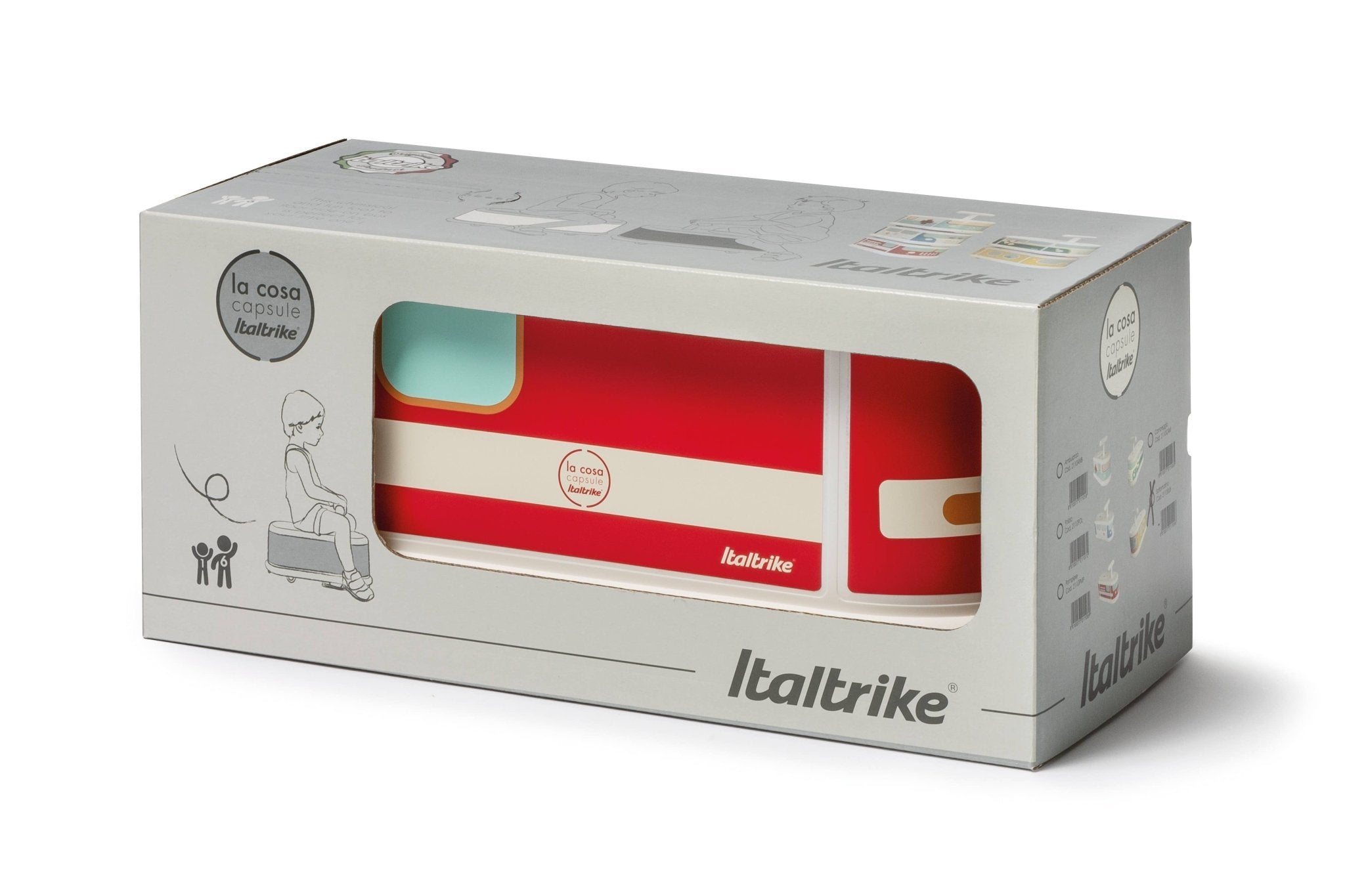 La Cosa 1 Capsule + Porteur Pompier - Italtrike - Jeu de motricité pour enfant (1 à 6ans) - myplayground