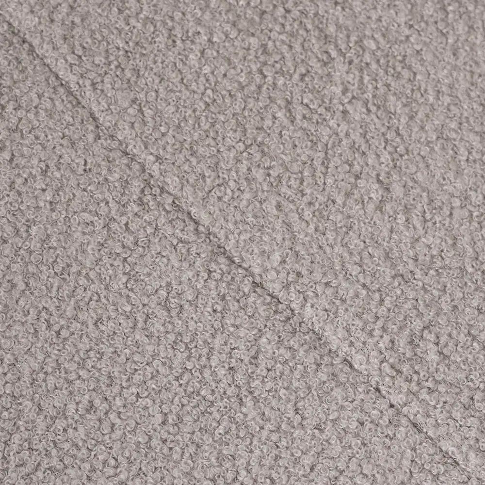 Piscine à balles, ronde, 90x30 cm, agneau gris (+ 200 boules argent, perle, bleu clair) - Plush Nest - Misioo by Misioo