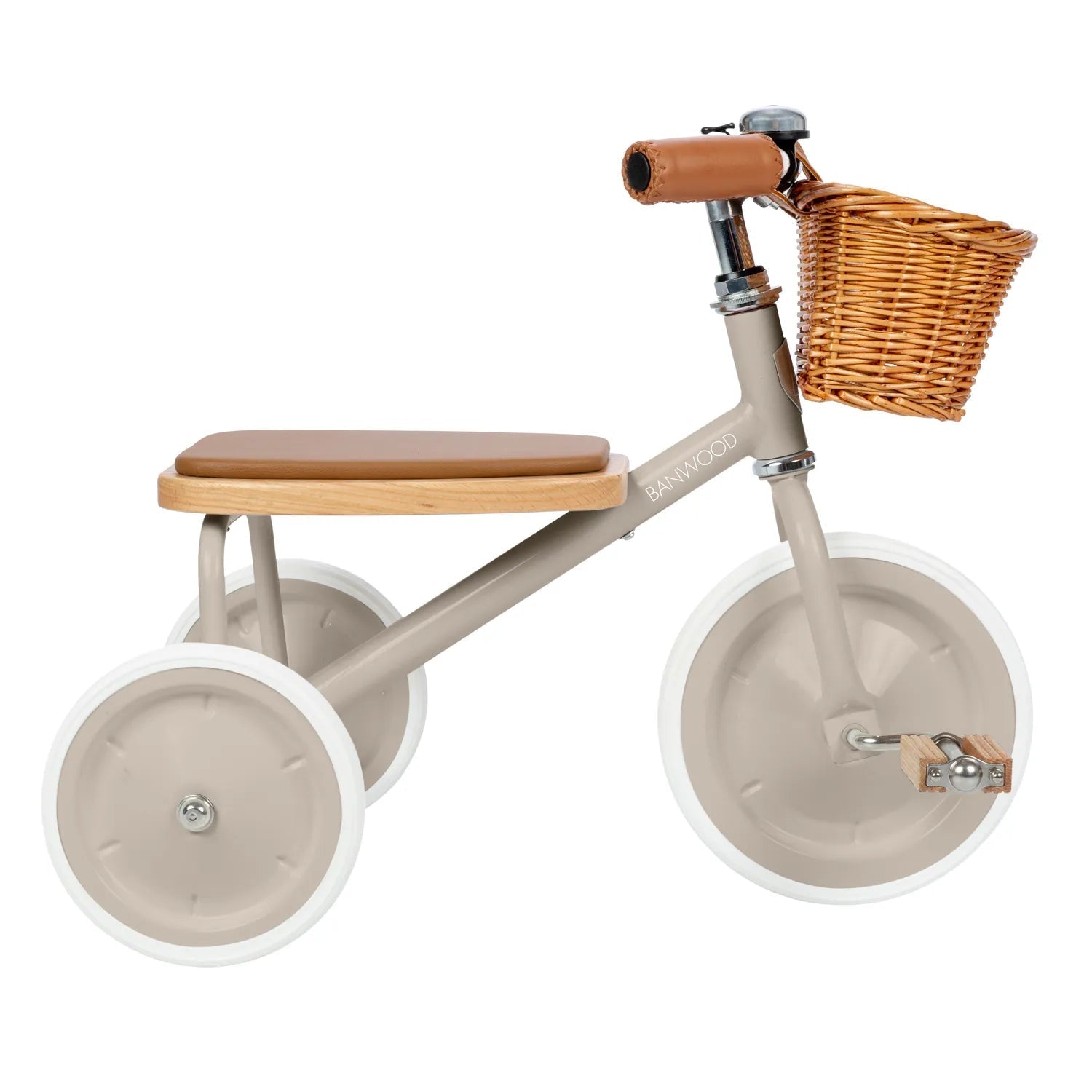 Tricycle - beige, 2 à 6 ans, jeu de motricité enfant - Banwood - myplayground