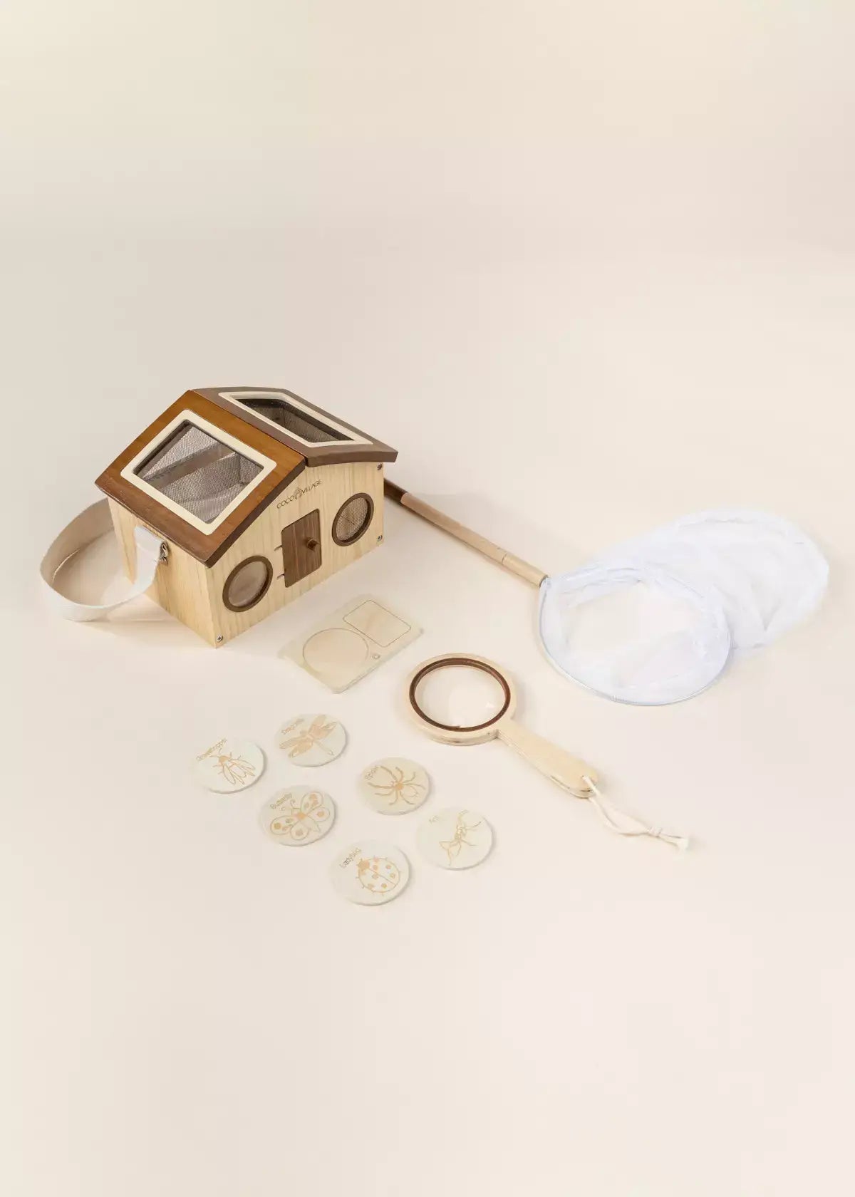 Ensemble attrape - insectes et d'exploration en bois (10 pièces) - Coco Village - myplayground