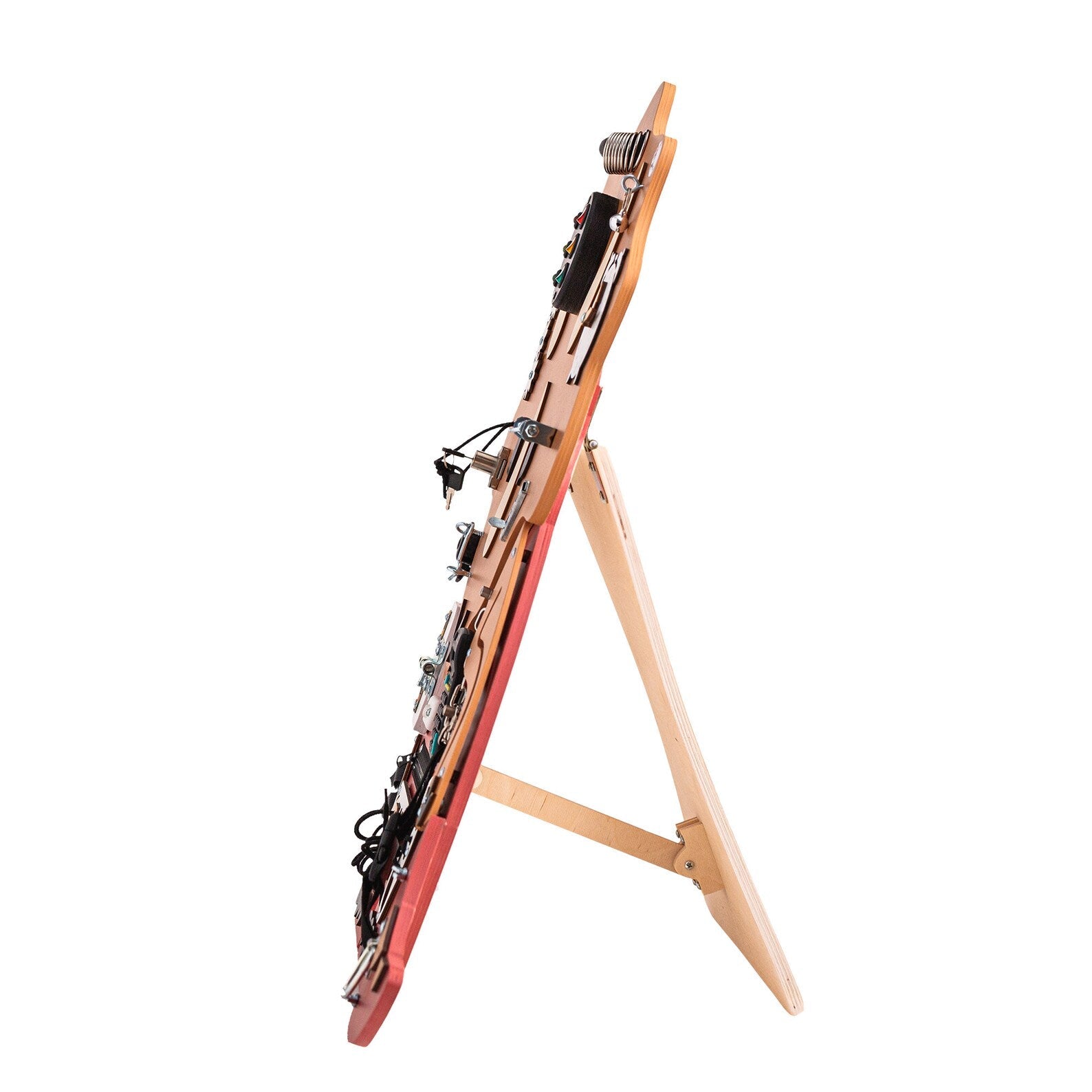 Dinosaure Busy board - Planche sensorielle - Jeu de motricite fine pour enfant ( 3 ans et + ) - myplayground