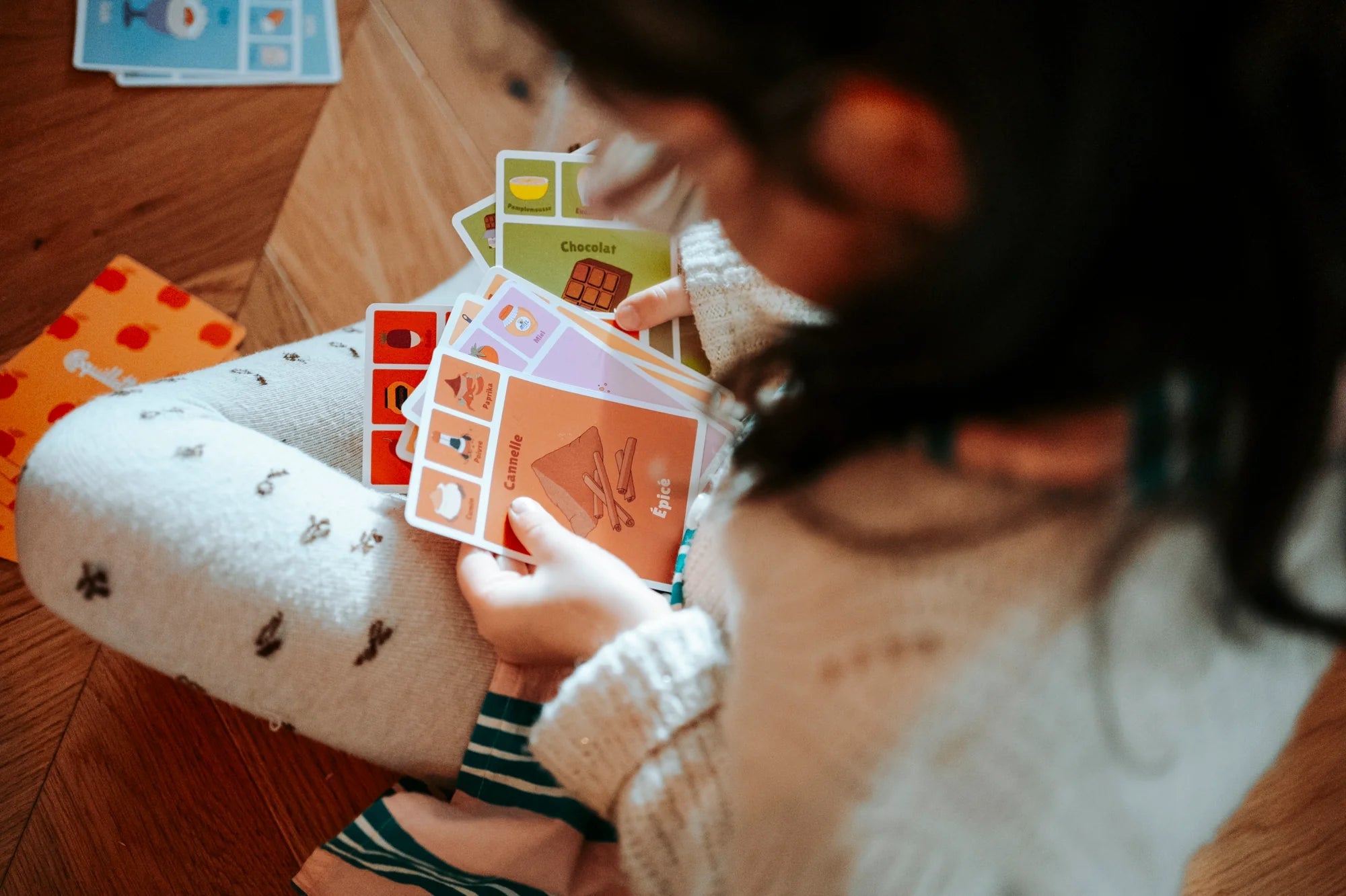 Jeu de 7 familles des goûts et des saveurs - Coquillettes Club - myplayground