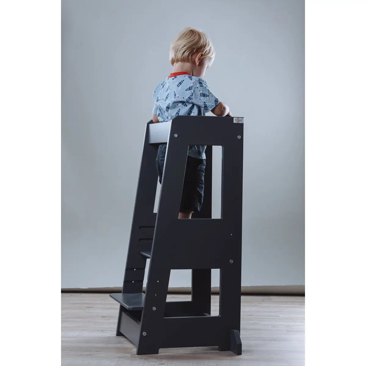 tiSsi® learning tower FELIX beech GRAY by tiSsi ® Familie beginnt mit uns™