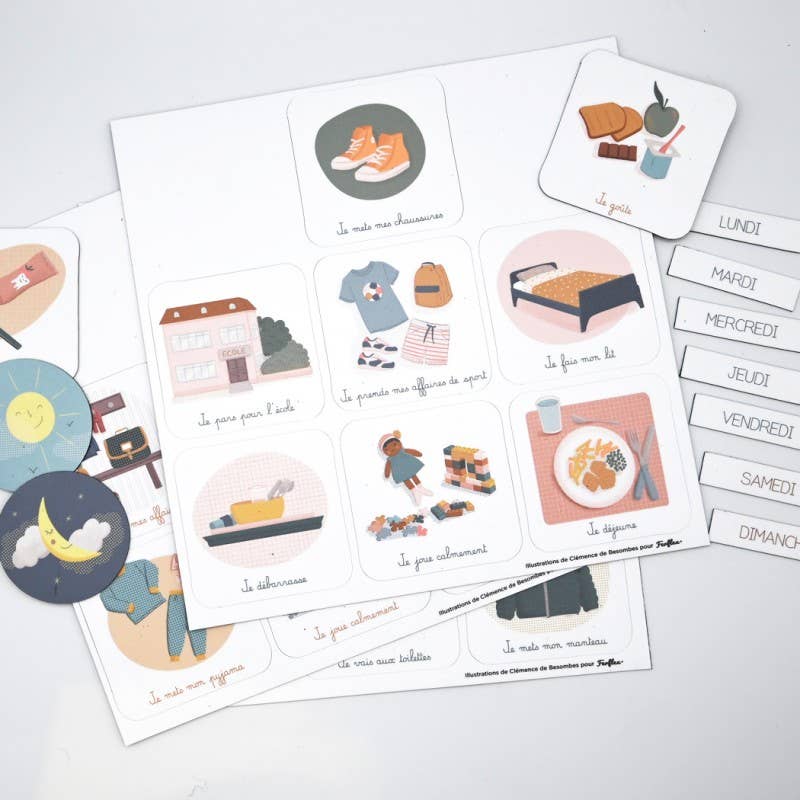 Mes petits rituels magnétiques - matin et soir - myplayground