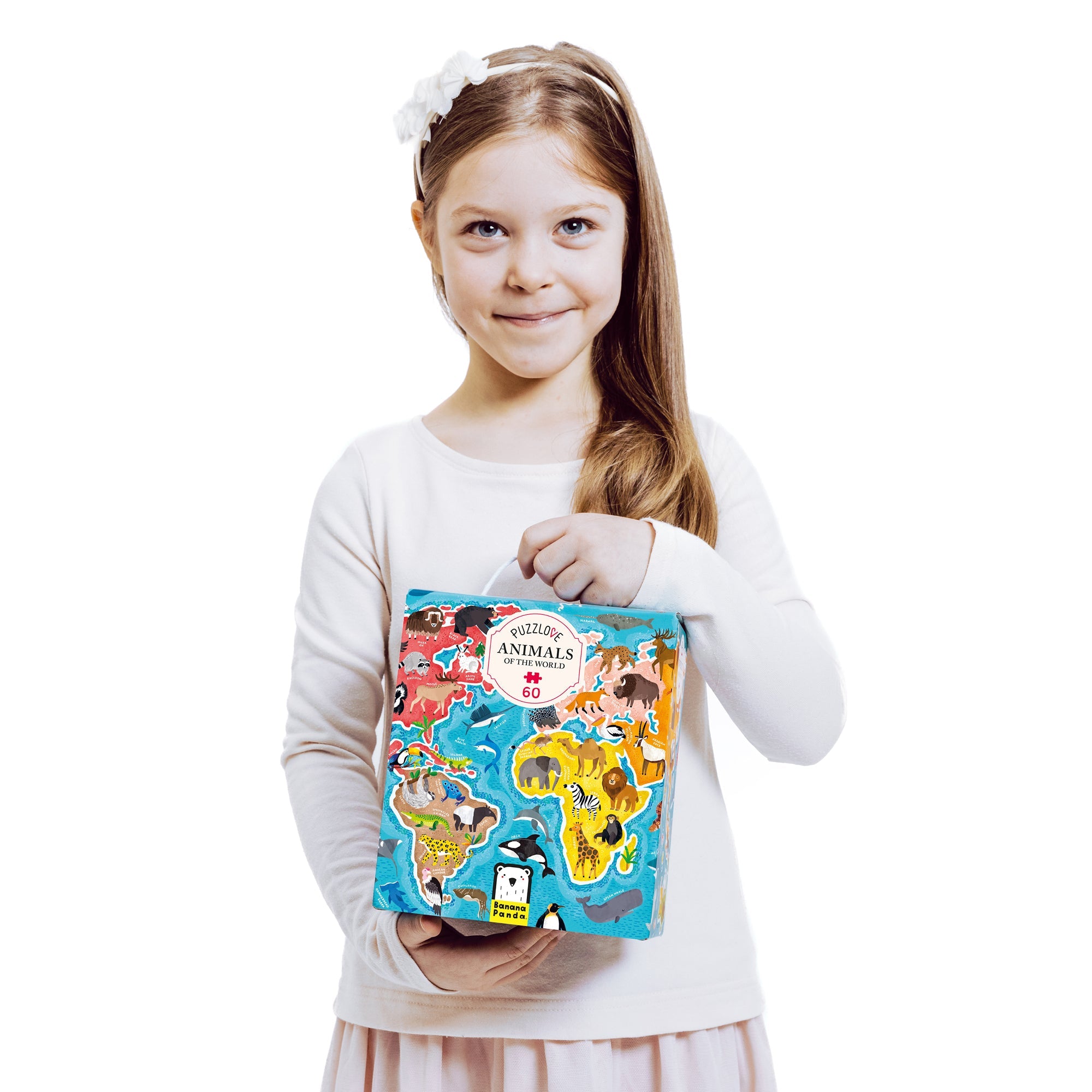 Puzzlove Puzzles Animaux du Monde - Banana Panda - myplayground