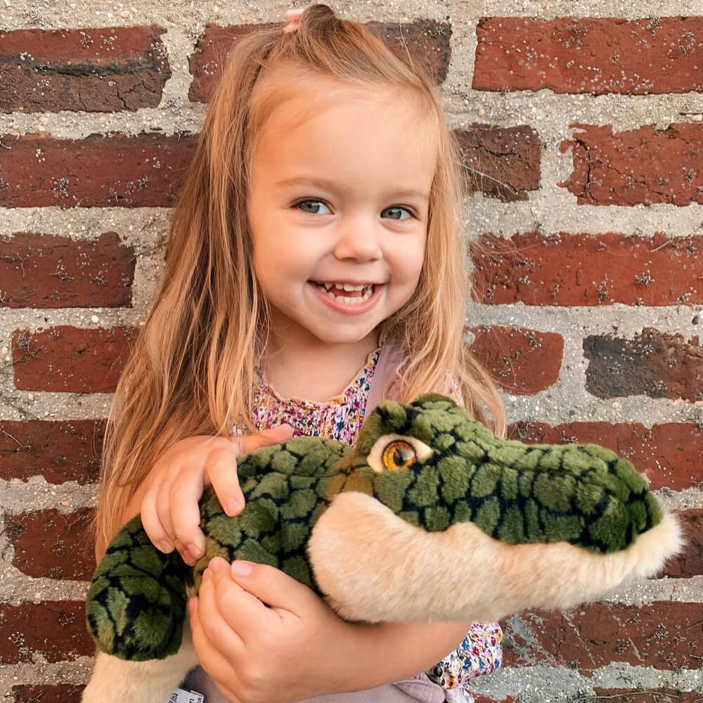 Ma peluche Crocodile Balthazar - La Pelucherie - myplayground