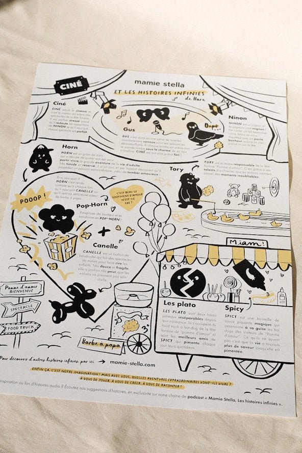 Ombres chinoises : les Histoires Infinies - Pack Horn - Mamie Stella - myplayground