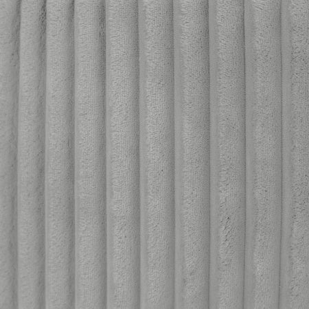 Piscine à balles - ronde 90x30 cm, Gris Velours Côtelé Premium - Plush Nest - Misioo - myplayground