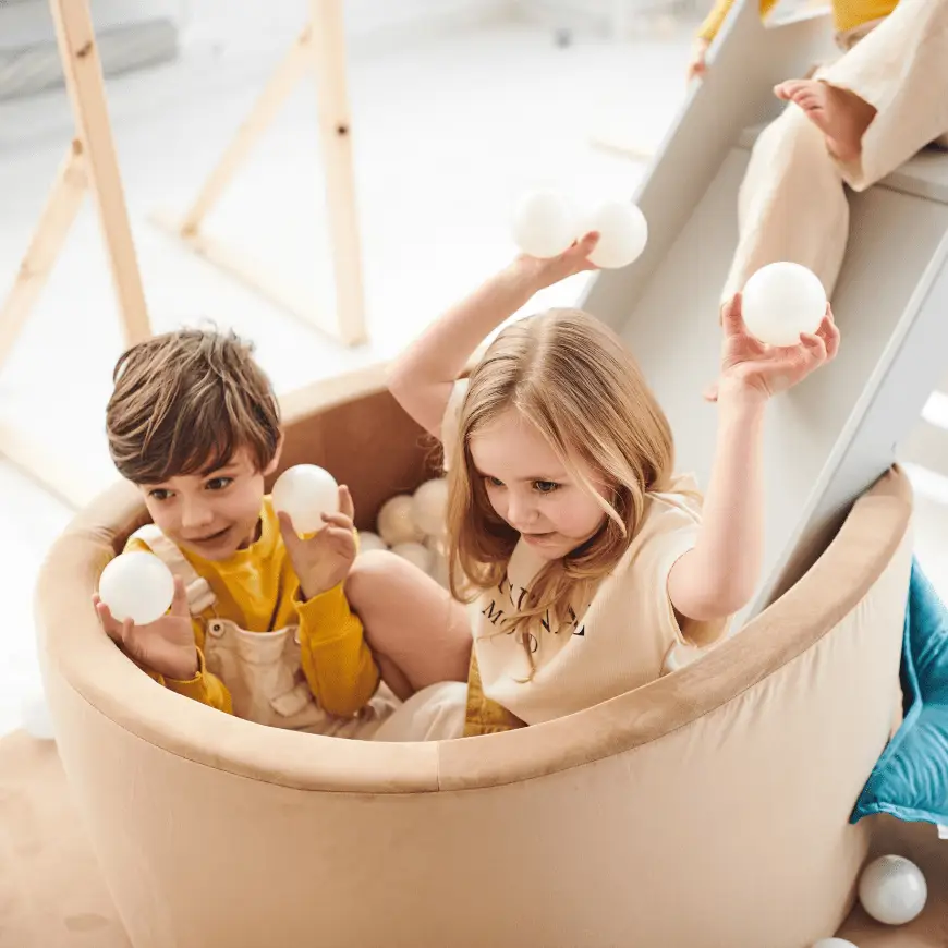 Misioo Ball Pit « Velvet » 90x40cm by Misioo