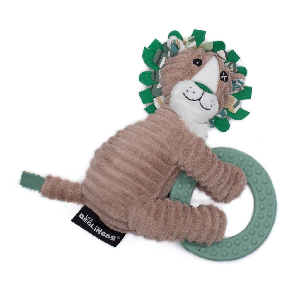 Jelekros le Lion avec Anneau à Mâcher - Les Déglingos, France - myplayground