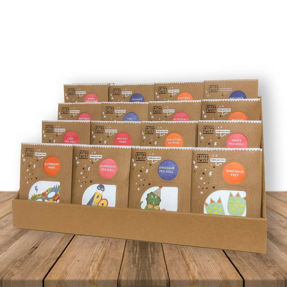 Faites vos propres pieds de dinosaure by Cotton Twist