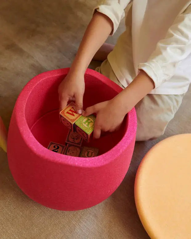Stapelstein® Dynamic Small – Ensemble tabouret pour enfants favorisant l'équilibre et la motricité dès 3 ans by STAPELSTEIN