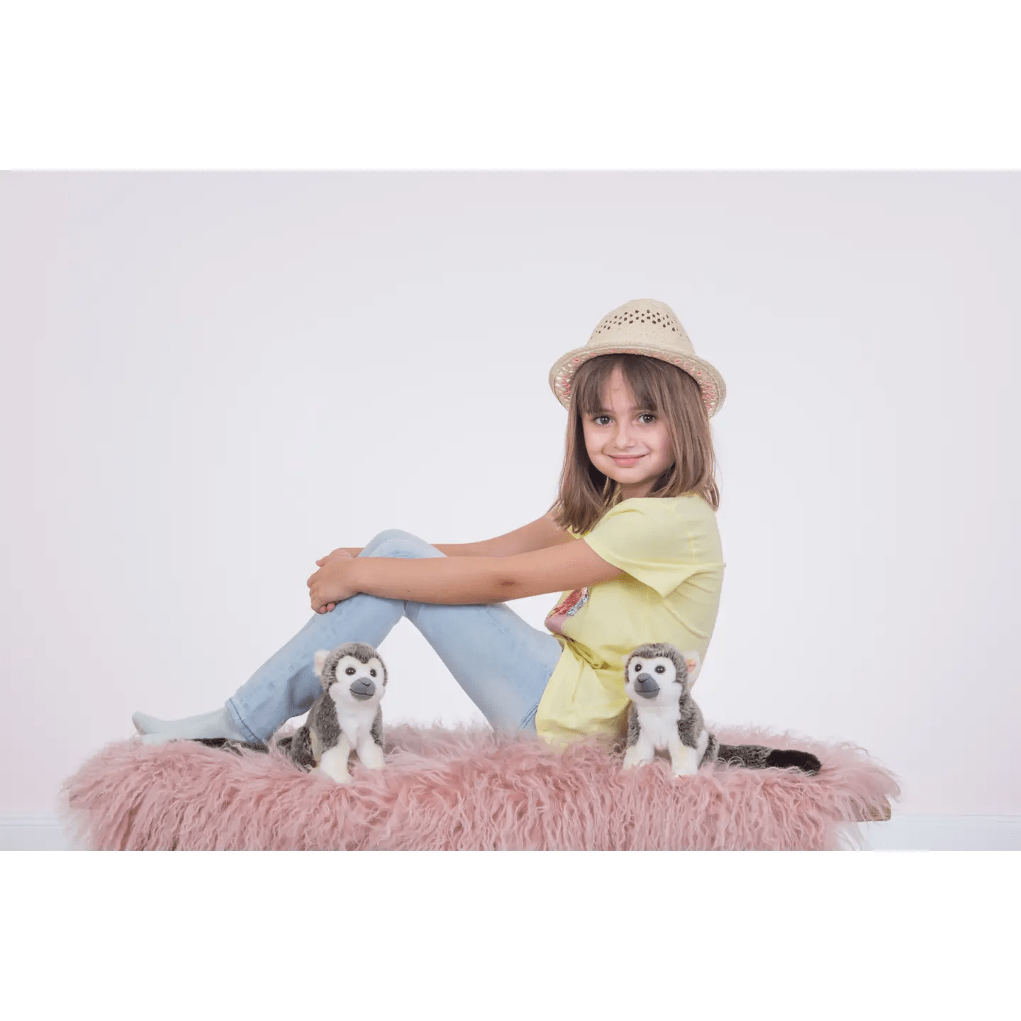 Singe gris 17 cm - peluche - peluche - Teddy Hermann - myplayground