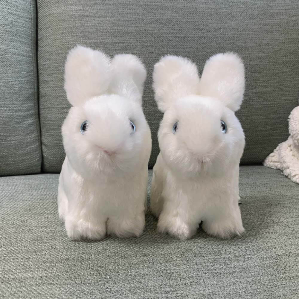 Ma peluche Lapin Léon - La Pelucherie - myplayground