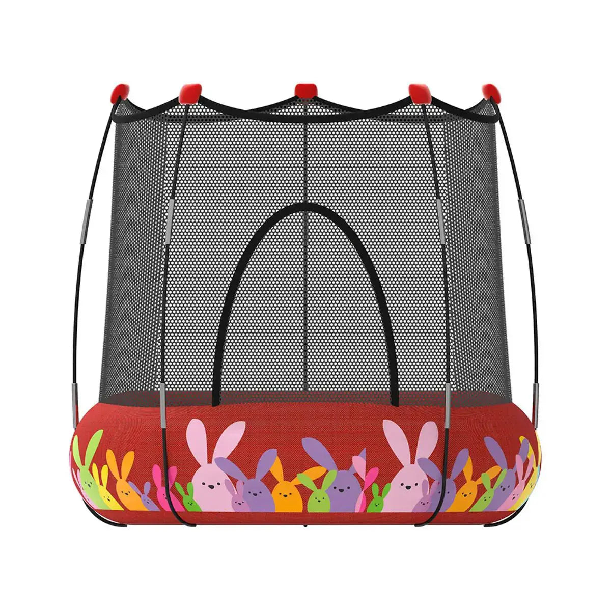 Kohala | Aire de jeux et trampoline 2 en 1 - Rouge ou bleu by Kohala