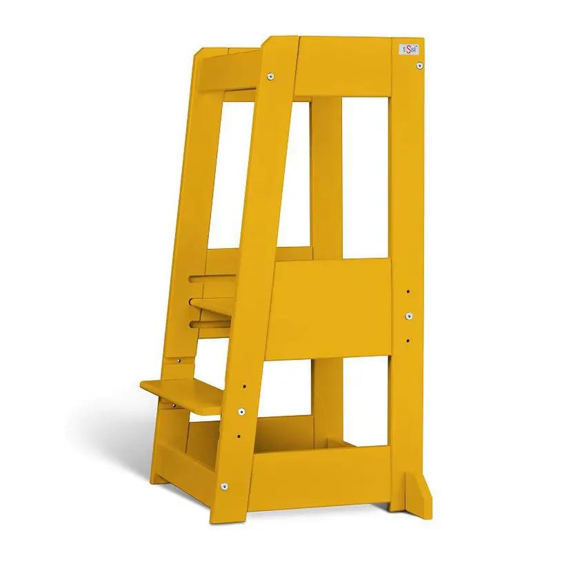 tiSsi® learning tower FELIX beech sunflower YELLOW by tiSsi ® Familie beginnt mit uns™