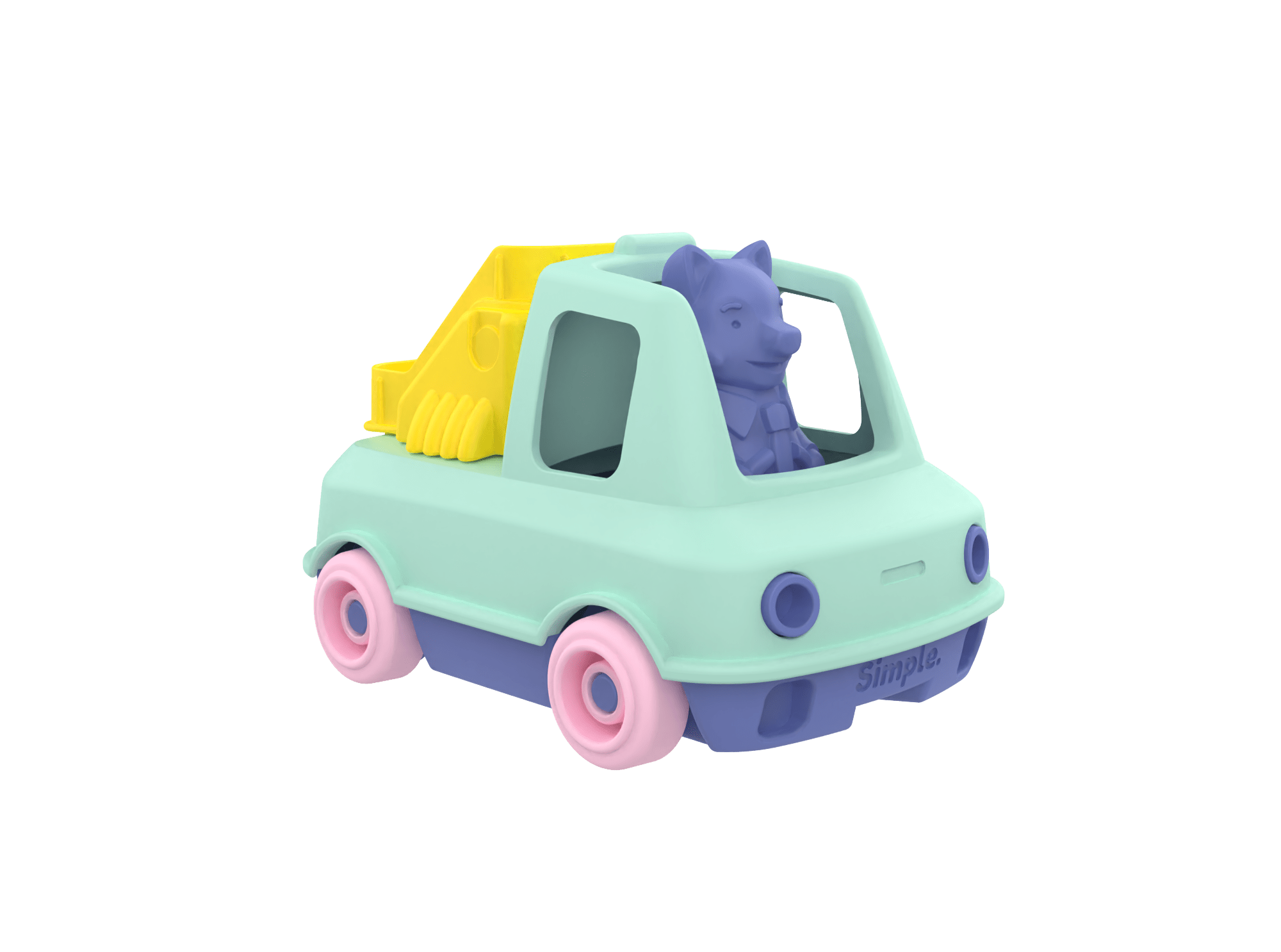 Mon premier camion échelle -12 mois+ - Made in France by Le Jouet Simple