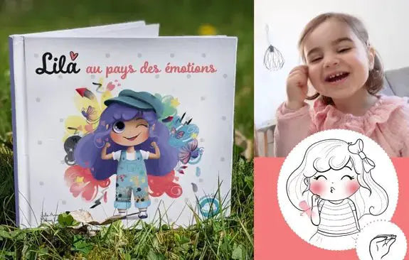 Livre Enfant - Lila au Pays Des Émotions - Lila Signe Avec Bébé by Lila Signe Avec Bébé