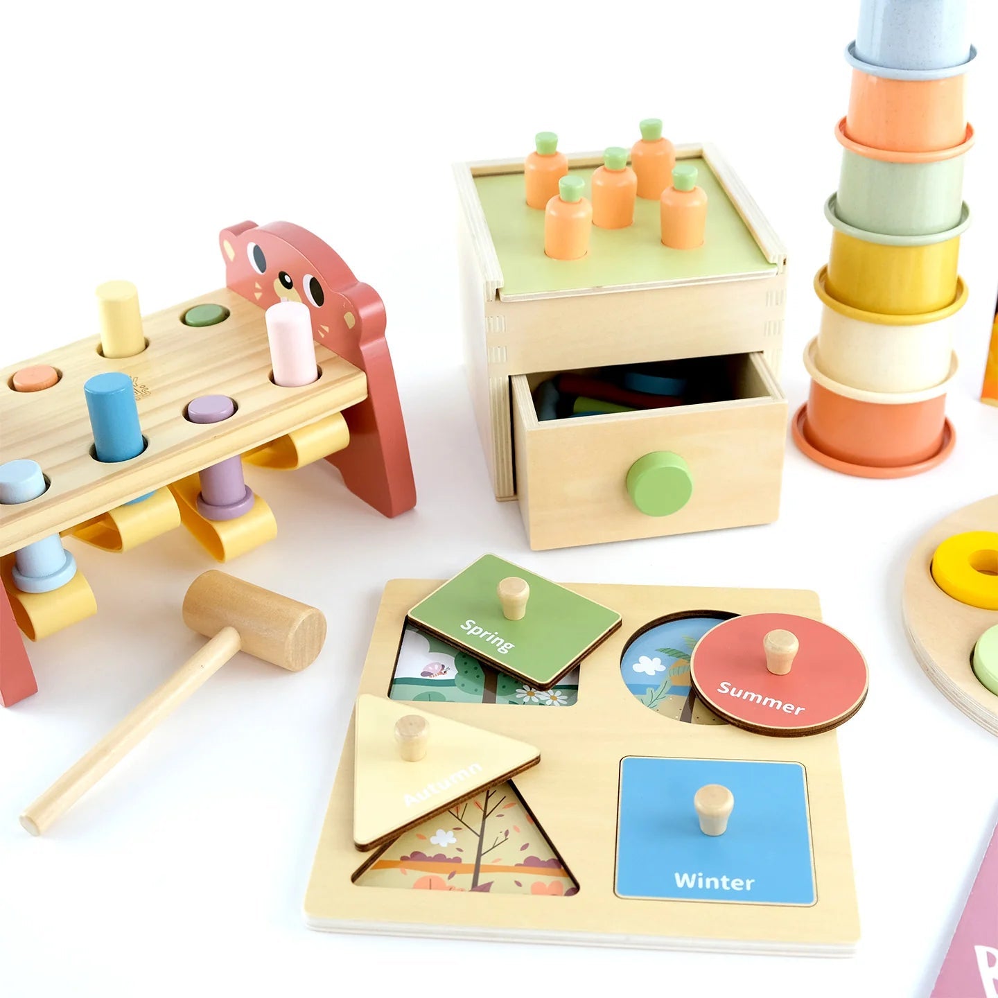 Coffret de Jeu Montessori pour enfant - 12 à 18 mois - BusyKids - myplayground