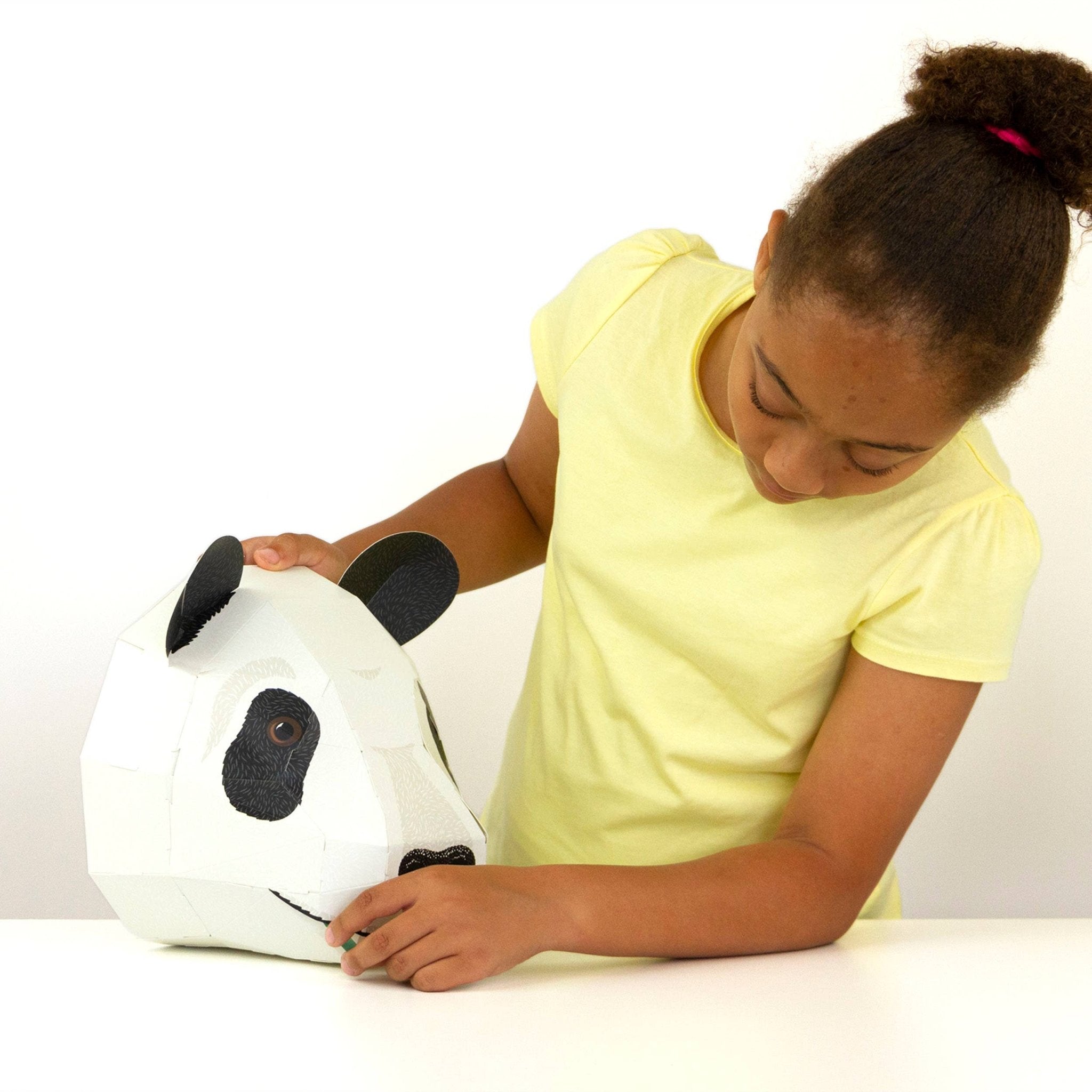 Créez votre propre tête de panda géant - myplayground