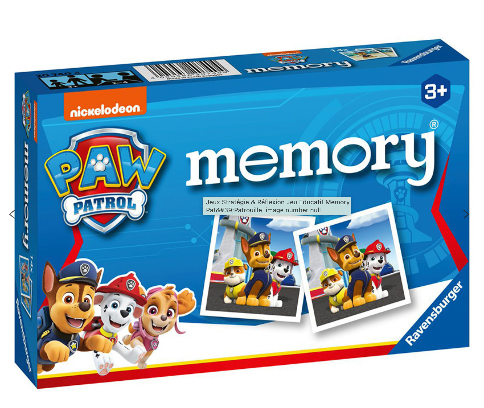 Memory pat'patrouille - comme neuf - myplayground