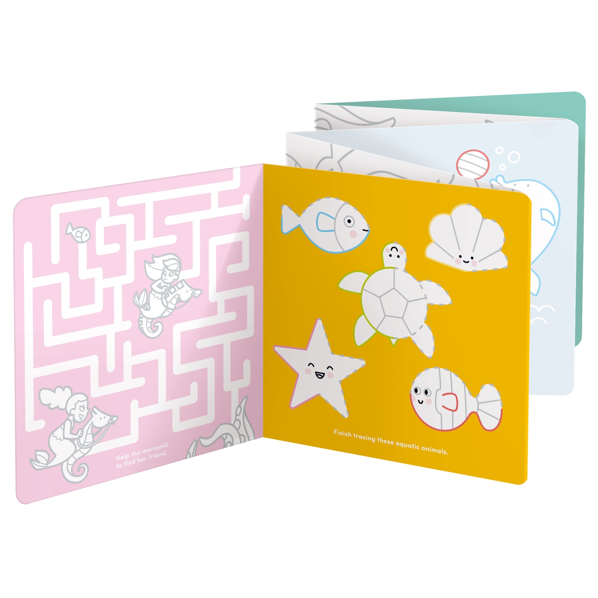 Livres de Coloriage Looong - J'adore Colorier les Sirènes - Banana Panda - myplayground