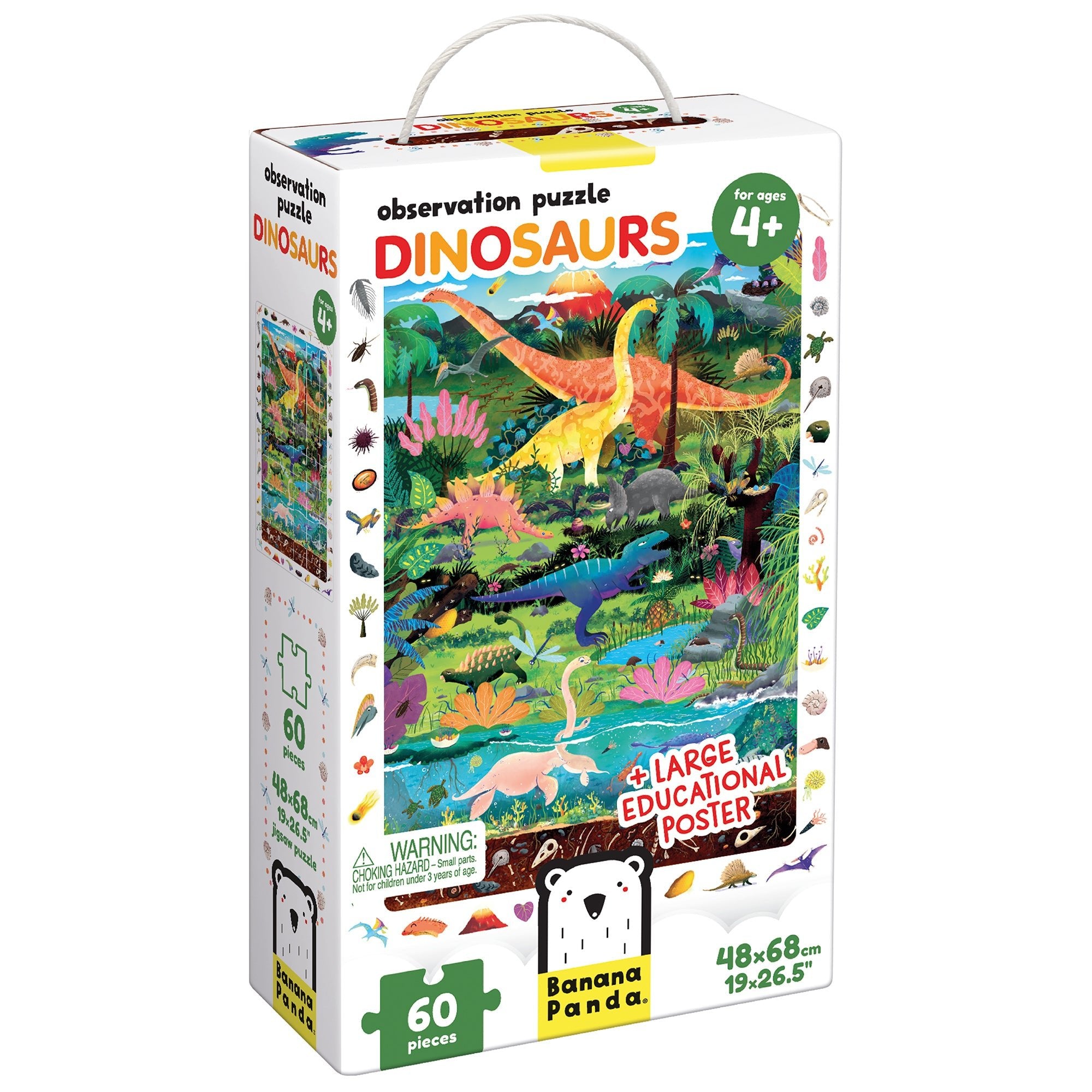 Puzzle d'Observation - Dinosaures - Banana Panda - myplayground