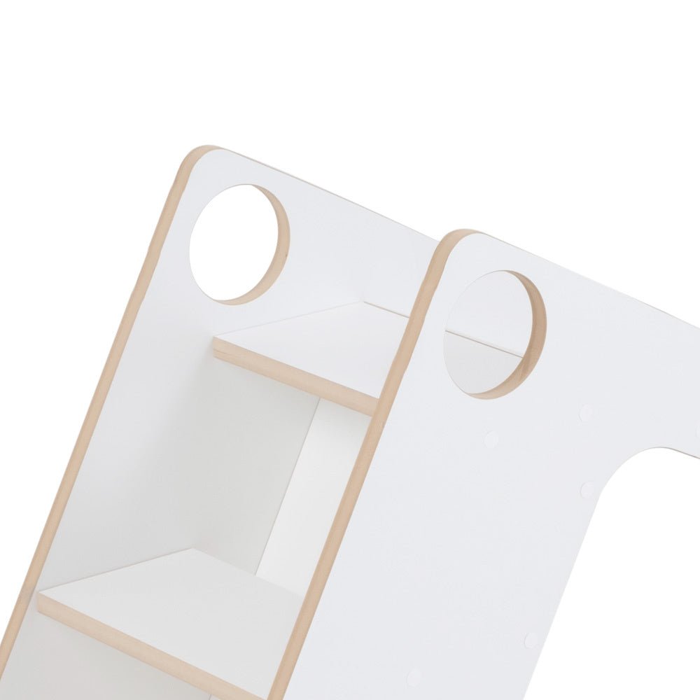 Toboggan pour enfants – Bois blanc – PLUSH NEST - myplayground