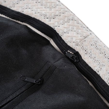 Piscine à balles - ronde 90x30 cm, crème Softie Canvas - Plush Nest - Misioo - myplayground