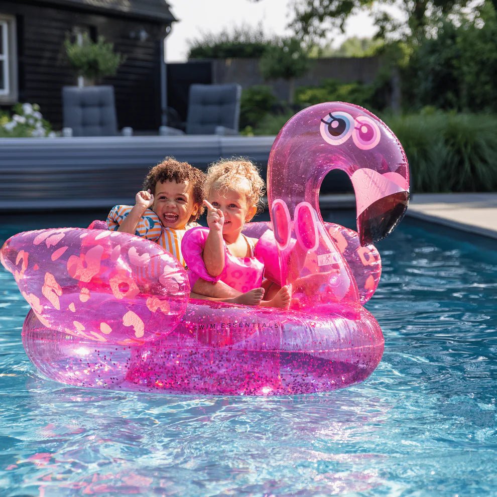 Flamant rose gonflable XXL - Swim Essentials - myplayground
