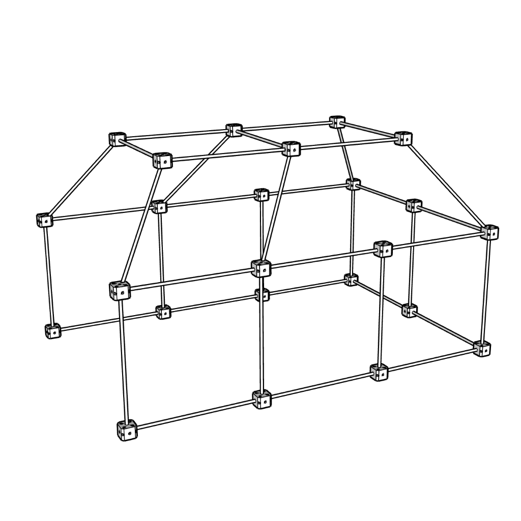 1001 Cabanes – Pack Ecureuil – 72 pièces avec toiles en tissu by SARBAKANE
