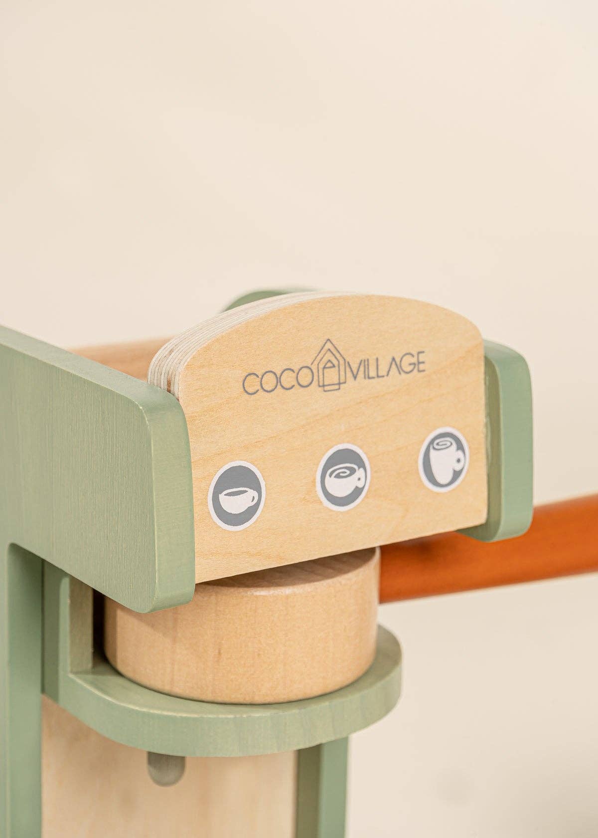 Ensemble de cafetière en bois - SEAFOAM & TERA - Coco Village - myplayground