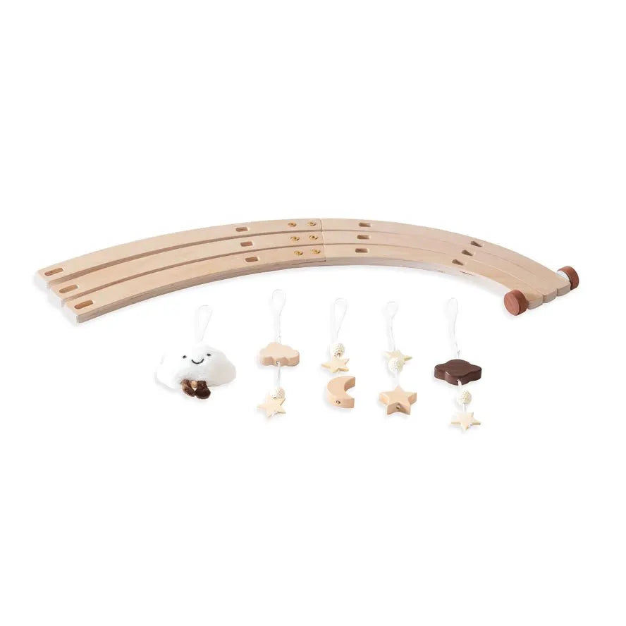 Salle de Sport Montessori - Bois avec Tapis Active Gym - Alondra Baby by Alondra Baby