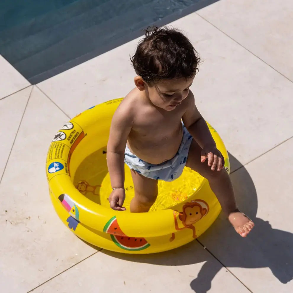 Piscine à imprimé safari - jaune, 60 cm - Swim Essentials by Swim Essentials