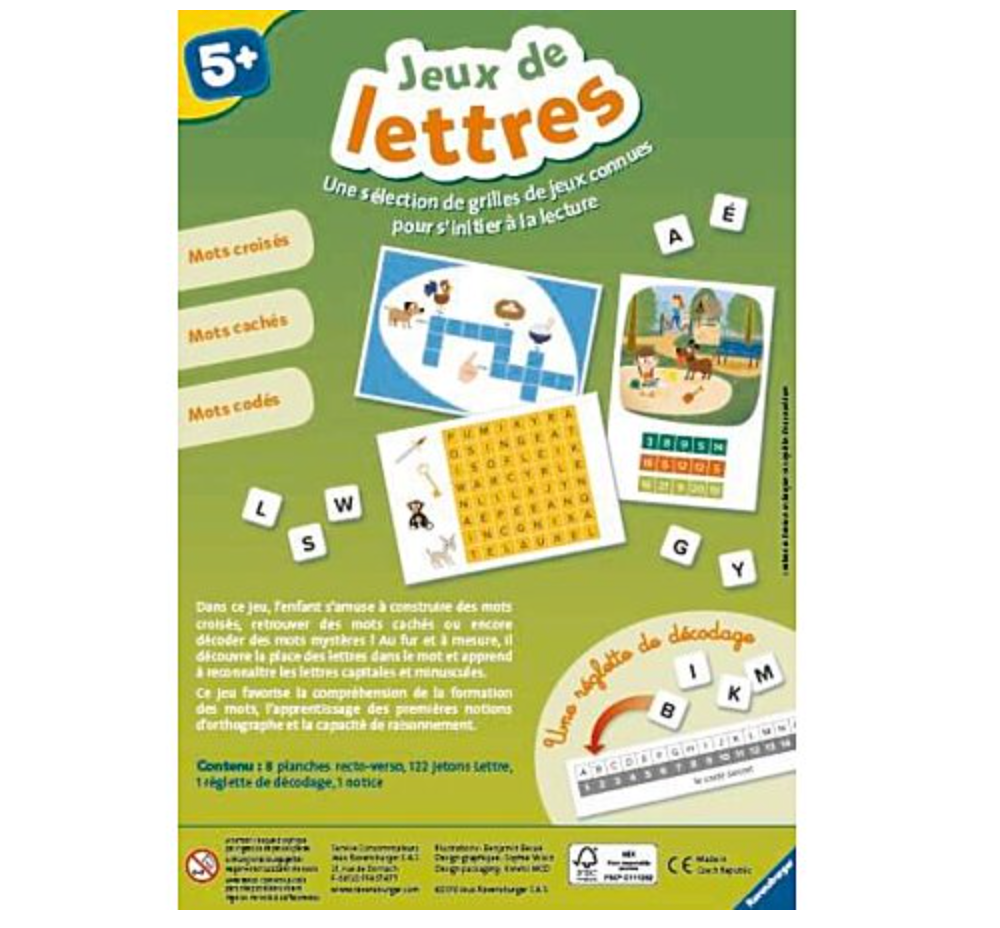 Jeux de lettres - Neuf - myplayground