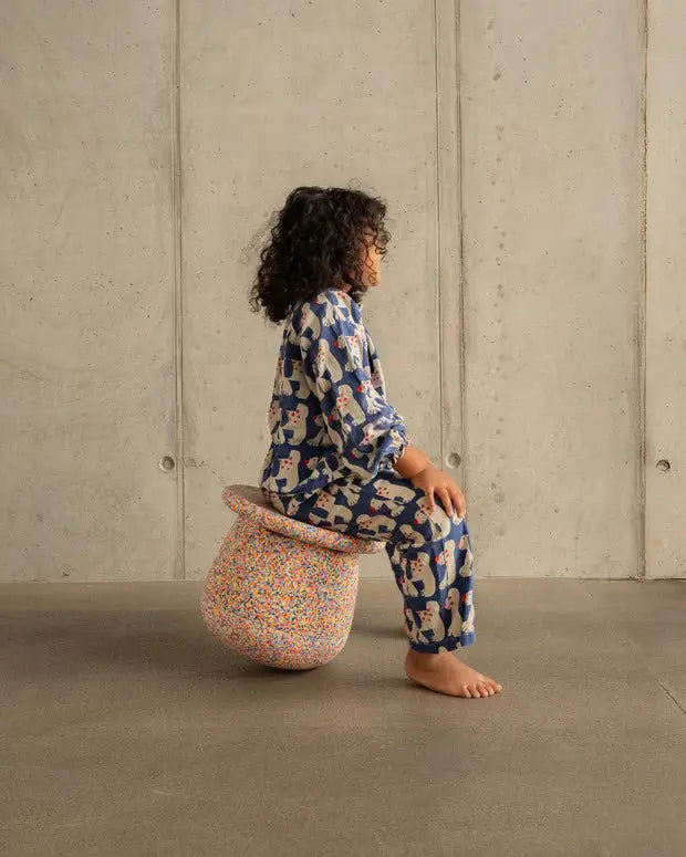 Stapelstein® Dynamic Small – Ensemble tabouret pour enfants favorisant l'équilibre et la motricité dès 3 ans by STAPELSTEIN