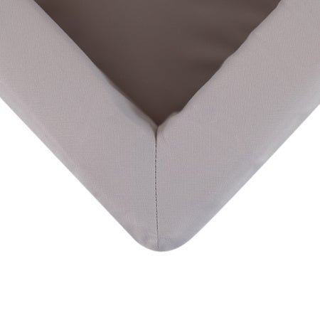 Piscine à balles Carrée - 130x130x50 cm, Gris Clair, Active - Plush Nest - myplayground