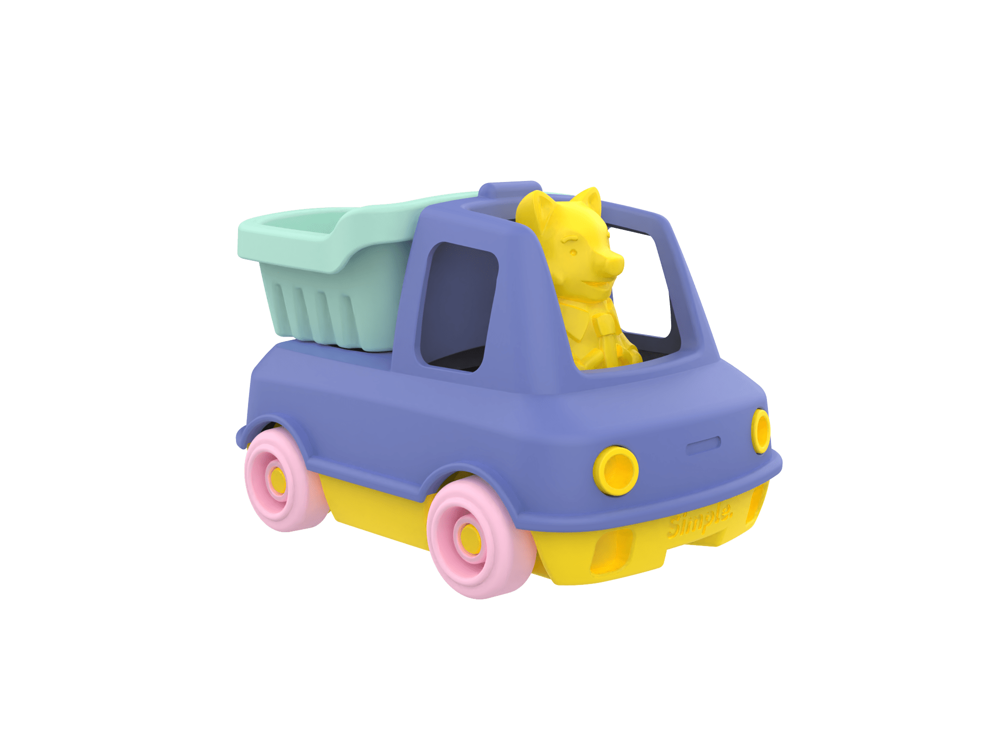 Mon premier camion benne - 12 mois+ - Made in France by Le Jouet Simple